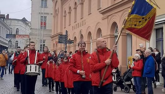 Musik vor dem Schweriner Schloss